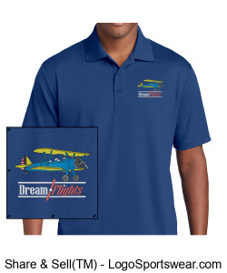 Grandpas Stearman Mens Polo Design Zoom